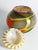 Gold Large Studio Glass Lidded Jar by Ragnar Klenell, Sweden, 2012 For Sale - Image 8 of 18