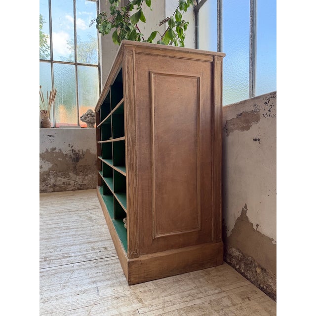 Oak Cabinet with Compartments and Shelves, 1900s For Sale - Image 16 of 18