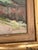 Impressionist Village Street Scene With Horse-Drawn Carriage, Signed, Oil on Canvas, Carved Giltwood Frame For Sale - Image 4 of 6
