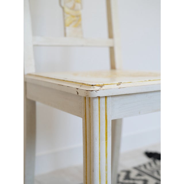 Vintage Art Deco Wooden Chair, 1930s For Sale - Image 4 of 7