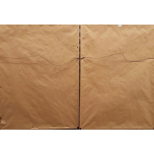 Vida Hackman (20th C.) "Box Landscape" Pair of Etchings W/ Aquatint C.1970s For Sale - Image 9 of 11