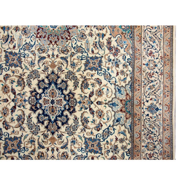 Vintage Persian Kashan Rug For Sale - Image 14 of 14
