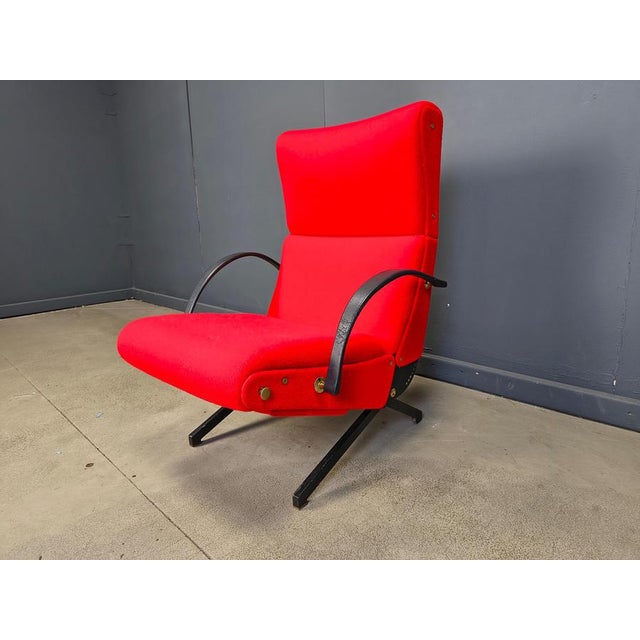 Vintage P40 Lounge Chair attributed to Osvaldo Borsani for Tecno, 1960s For Sale - Image 10 of 16