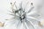 1960s 1960s White Painted Metal Pineapple Chandelier For Sale - Image 5 of 11