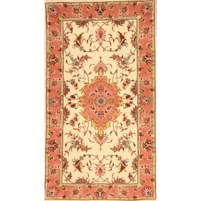 Hand-Knotted Middle Eastern Rug with Decorative Pattern For Sale - Image 10 of 10