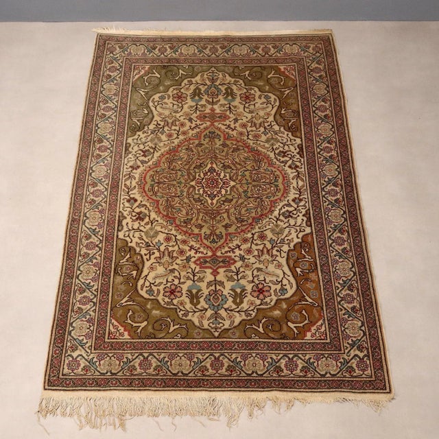 Kaisery Rug in Cotton, Turkey For Sale - Image 3 of 9