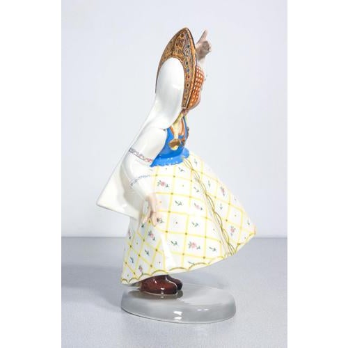 Ceramic Vintage Russian Ceramic Figurine, 1930s For Sale - Image 7 of 18