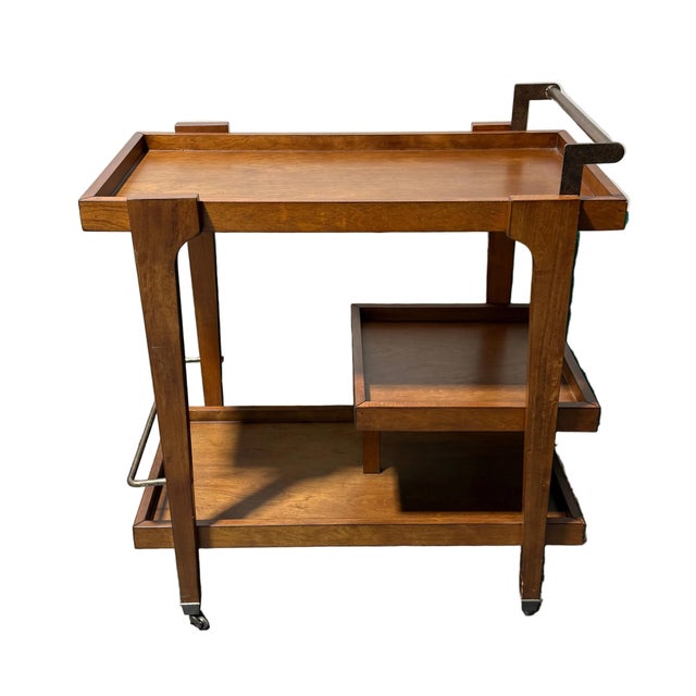 2000 - 2009 Holly and Martin Zhori Mid Century Modern Bar Cart Modern Tea Set For Sale - Image 5 of 12