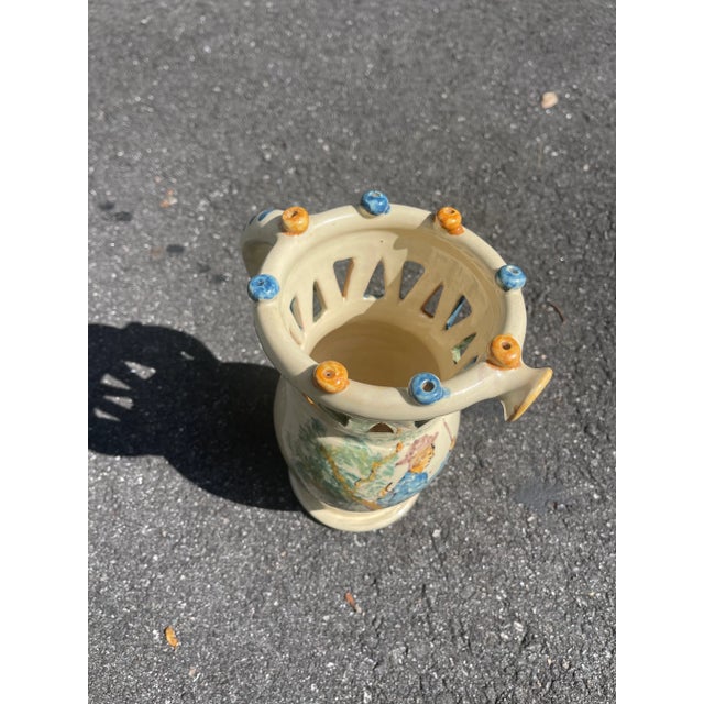 Italian Italian Grottaglie Pitcher For Sale - Image 3 of 7