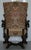 Museum Quality Valentino Panciera Besarel 19th Century Italian Walnut Cherub Carved Armchair – Throne Chair For Sale - Image 4 of 12