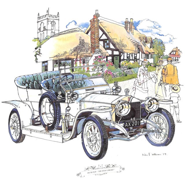 "The Spirit: Celebrating 75 Years of the Rolls-Royce Motor Car" Book 1979 For Sale - Image 10 of 12