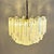 1970s Italian Murano Trilobal Prism Pendant Light in Clear Glass, 1970s For Sale - Image 5 of 12