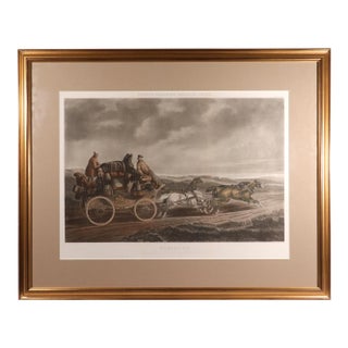 ‘Waking Up’: Fore’s Coaching Recollections — A Very Large Hand-Coloured Aquatint, After Charles Cooper Henderson For Sale
