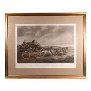 ‘Waking Up’: Fore’s Coaching Recollections — A Very Large Hand-Coloured Aquatint, After Charles Cooper Henderson
