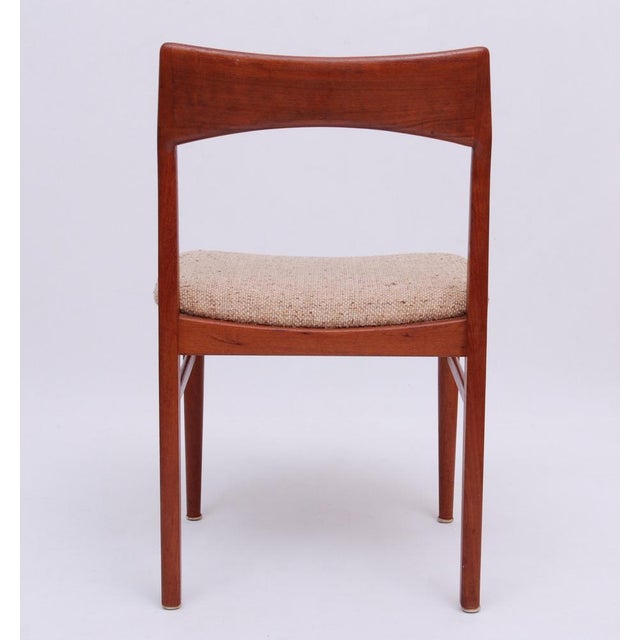 Vintage Dining Chairs by Henning Kjaernulf for Vejle Stole Møbelfabrik, 1960s, Set of 3 For Sale - Image 9 of 16
