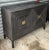 New Uttermost Organic Modern Distressed Black and Gilt Cabinets / Credenza - Pair For Sale - Image 10 of 12