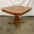 Modern Late 20th Century A-America Shin Lee Solid Wood Dining Table With One Leaf For Sale - Image 3 of 7