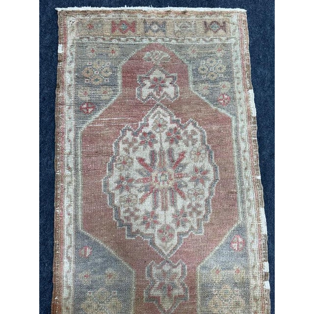 Turkish Yastik Rug 1'10" x 3'7" For Sale - Image 4 of 5