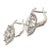 T Foster & Co Platinum Flower 4.84ctw Diamond Stud Halo Earrings GIA For Sale In Philadelphia - Image 6 of 12