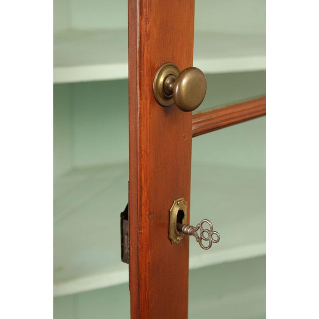 Mid 19th Century Antique Softwood Corner Cupboard For Sale - Image 5 of 18