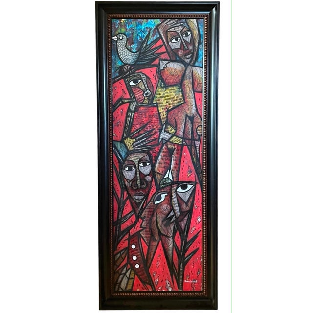 Abstract Abstract Art Original by Honseul Dorvil For Sale - Image 3 of 15