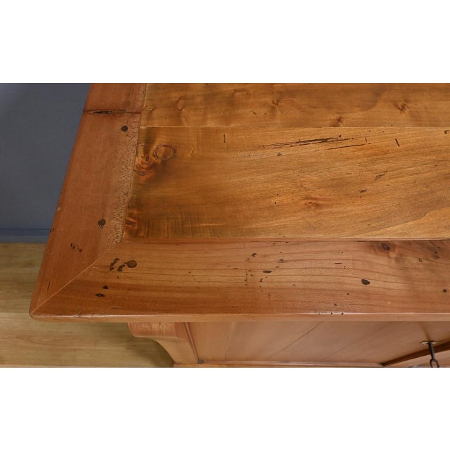 Large Restoration Cherrywood Sideboard, Mid-19th Century For Sale - Image 6 of 18