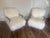 Mid-Century Modern Four Hands Ashland Cream Mongolian Sheepskin Chairs For Sale - Image 3 of 5