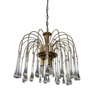 Teardrop Chandelier by Paolo Venini For Sale