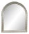 Rectangular Silver Hand-Carved Wooden Mirror, 1970s For Sale
