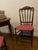 Italian Set of 4 Attributed to Giuseppe Gaetano Descalzi Midcentury Italian Chiavari Chairs, 1950s For Sale - Image 3 of 12