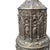 Metal Mid-20th Century Gothic Revival Cathedral Cast Metal Figural Table Lamp For Sale - Image 7 of 8