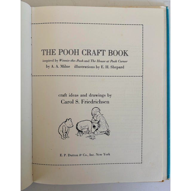 The Pooh Craft Book 1976 First Edition by Carol S. Friedrichsen For Sale - Image 9 of 12