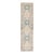 Vintage Turkish Oushak Runner in Soft Blue and Warm Beige Tones For Sale