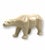 1960s Art Deco Cubist Craquelé Polar Bear from L&V Ceram, France, 1970s For Sale - Image 5 of 18