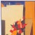 Modernist painting on canvas with a vibrant palette and a still life cityscape composition with a cubist edge. Signed by...