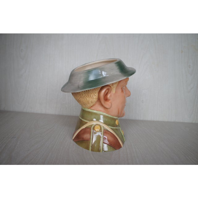2000 - 2009 English Royal Doulton u.s. Military Soldier World War I Toby Character Jug For Sale - Image 5 of 16