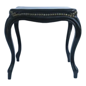 French Black Bench