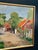 Ulfe, Street with Houses and Trees, 1982, Oil on Canvas, Framed For Sale - Image 15 of 18