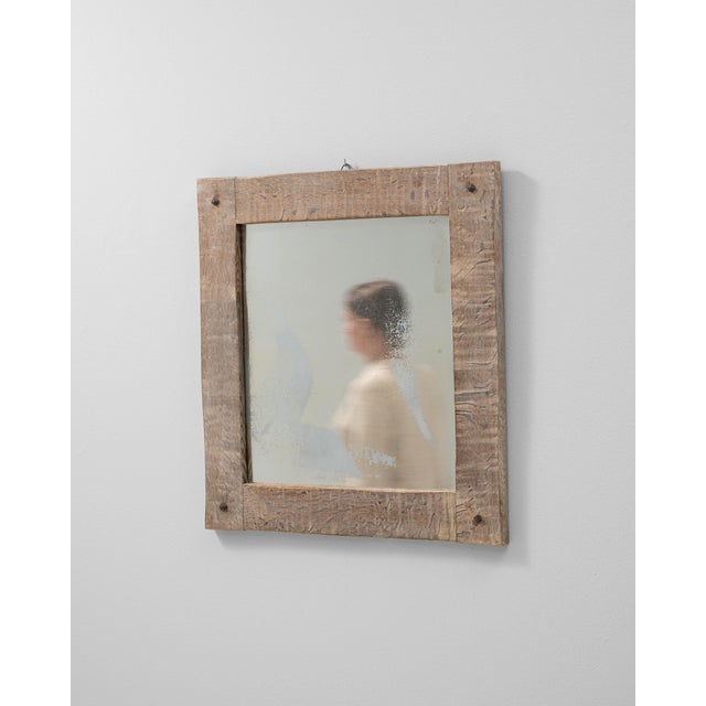 20th Century French Oak Mirror For Sale - Image 11 of 18