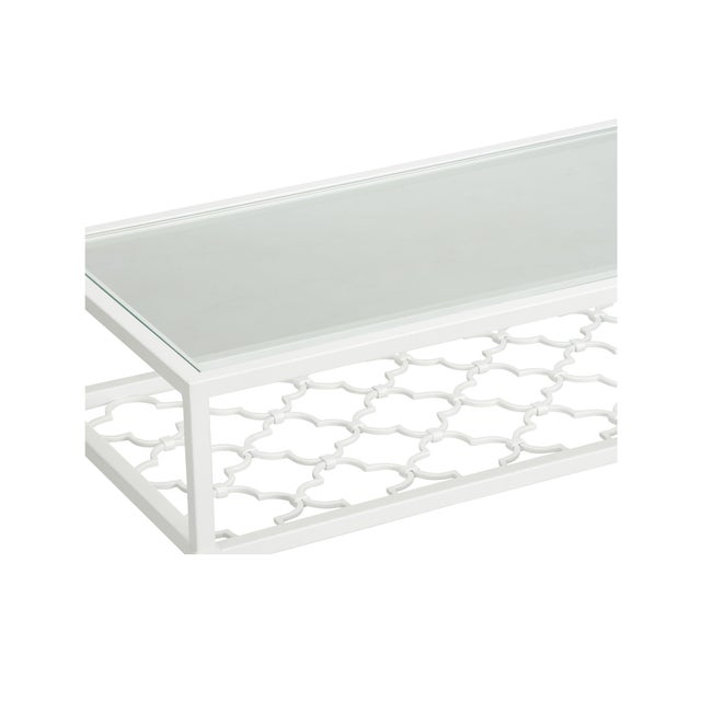 Chelsea House Inc Pacific Coast Console Table - White For Sale - Image 4 of 4