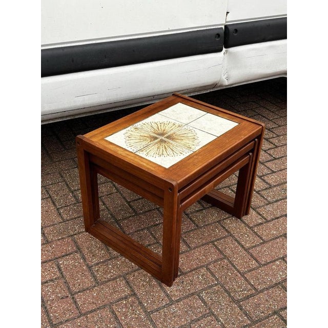 Mid-Century Nest of Tables, Set of 3 For Sale - Image 10 of 12