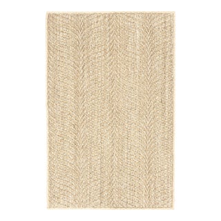 Dash & Albert by Annie Selke Wave Sand Woven Sisal Rug, 7' 6" x 9' 6" For Sale
