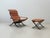 Set of Flex Lounge Chair and Ottoman by Ingmar Relling for Westnofa, Norway, 1960s For Sale - Image 4 of 18