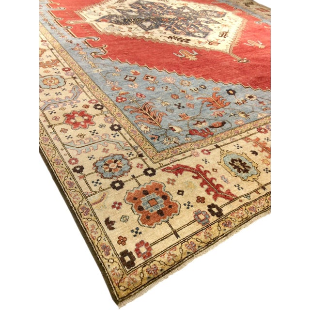 Transitional Pasargad Home Serapi Area Rug - 12′2″ × 15′2″ For Sale - Image 3 of 4