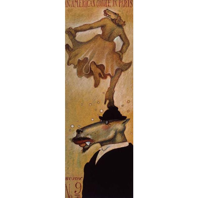 Markus Pierson "American Coyote in Paris" 5 Hand Signed Limited Ed Photoliths For Sale - Image 4 of 13