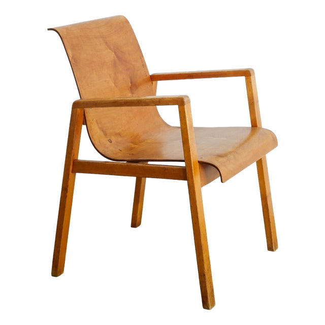 Vintage Finnish Wooden No 51 Hallway Chair by Alvar Aalto, 1930s For Sale
