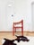 Cassina Vintage Red 1970s Vico Magistretti "Carimate" Accent Dining Armchair Chair for Cassina For Sale - Image 4 of 4