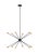 2020s Ellen DeGeneres by Visual Comfort Studio Jax Large Chandelier, Black For Sale - Image 5 of 5