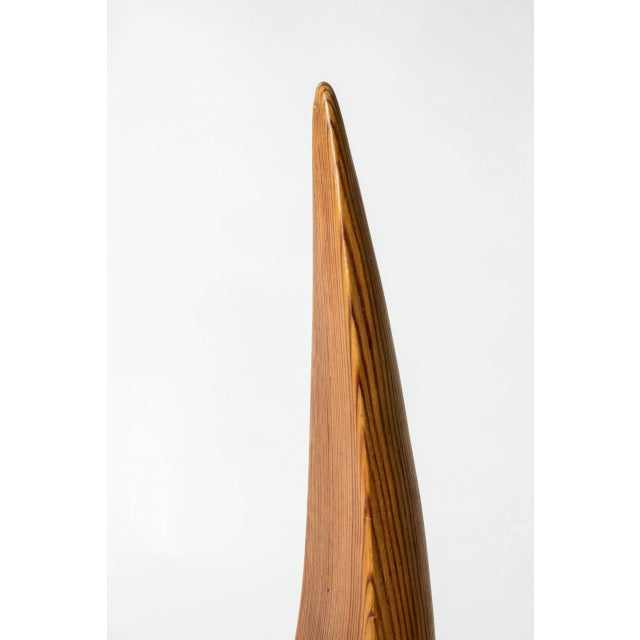 Pine and Teak Sculpture by Johnny Matsson, 1962 For Sale - Image 6 of 8