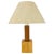 Vintage Swedish Table Lamp in Pine, 1970s For Sale